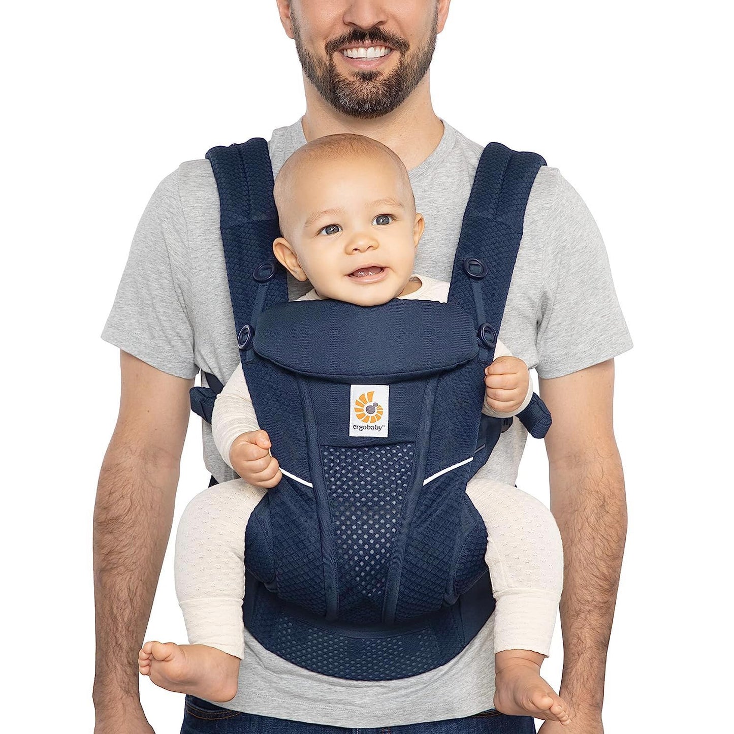 Ergobaby Omni Breeze Baby Carrier with Enhanced Lumbar Support