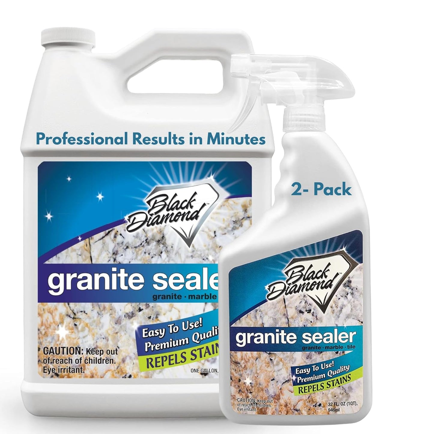 Black Diamond Granite Sealer for Stone Countertops Protection