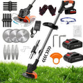 Electric Weed Wacker 3-in-1 Cordless Trimmer - Two Batteries Included