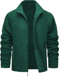 TACVASEN Men's Fleece Jacket Full Zip Lightweight Warm Coat - Soft (a
