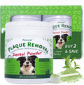 Plaque Removal Natural Dental Powder 2-Pack - Easy Teeth & Breath Care