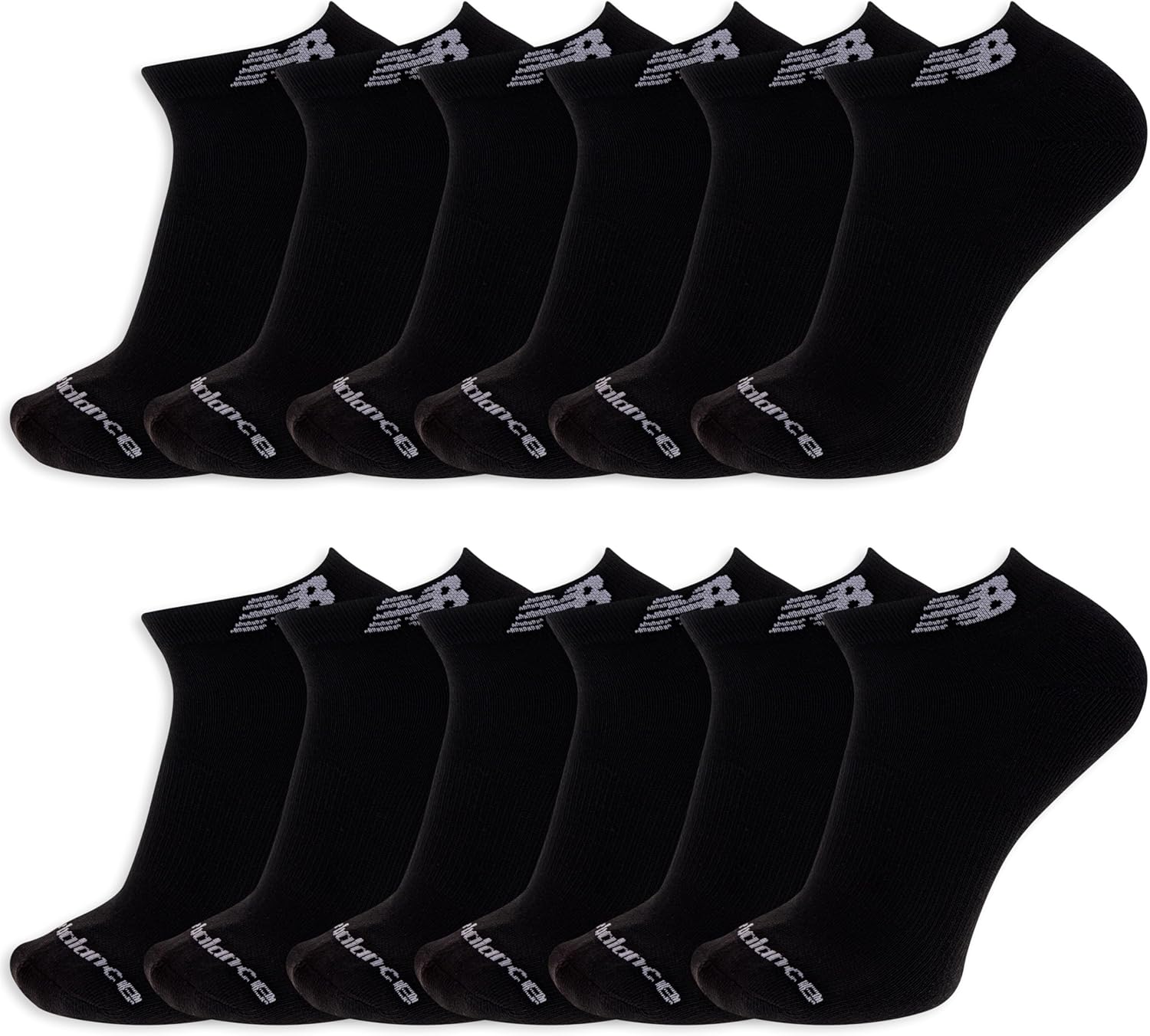 New Balance Performance Cushioned Low Cut Socks for Comfort