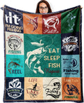 Fishing Blanket 50x60 - Cozy Fishing Gifts for Men and Women