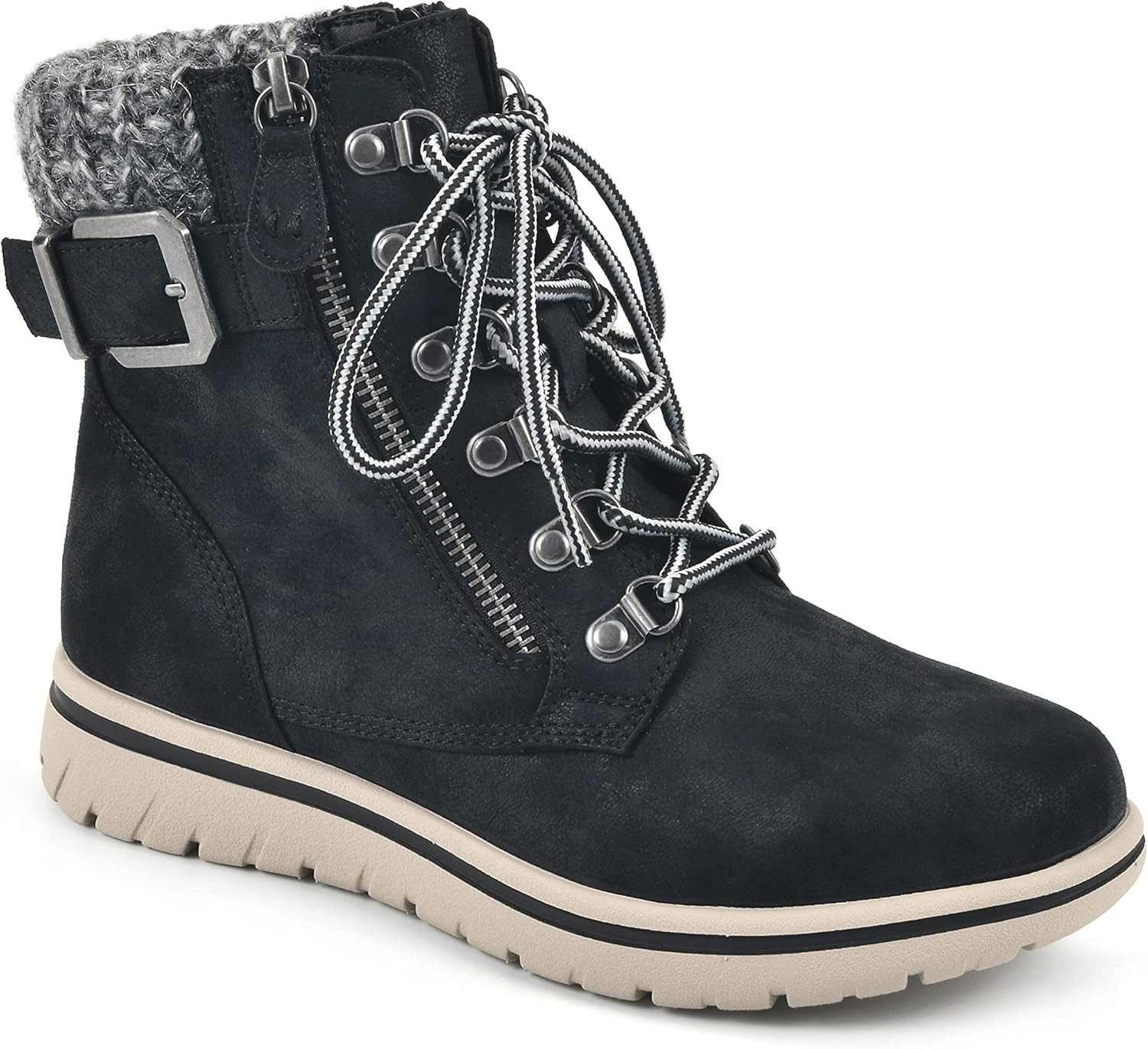 CLIFFS BY WHITE MOUNTAIN Women's Hearty Cushioned Hiker Boots
