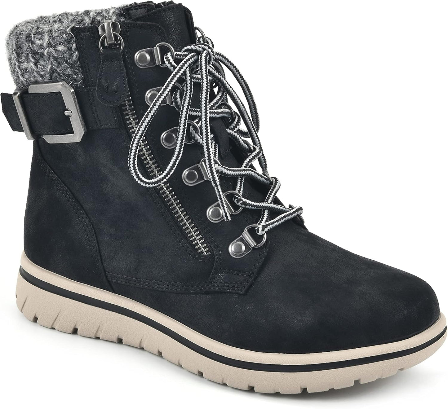 CLIFFS BY WHITE MOUNTAIN Women's Hearty Cushioned Hiker Boots