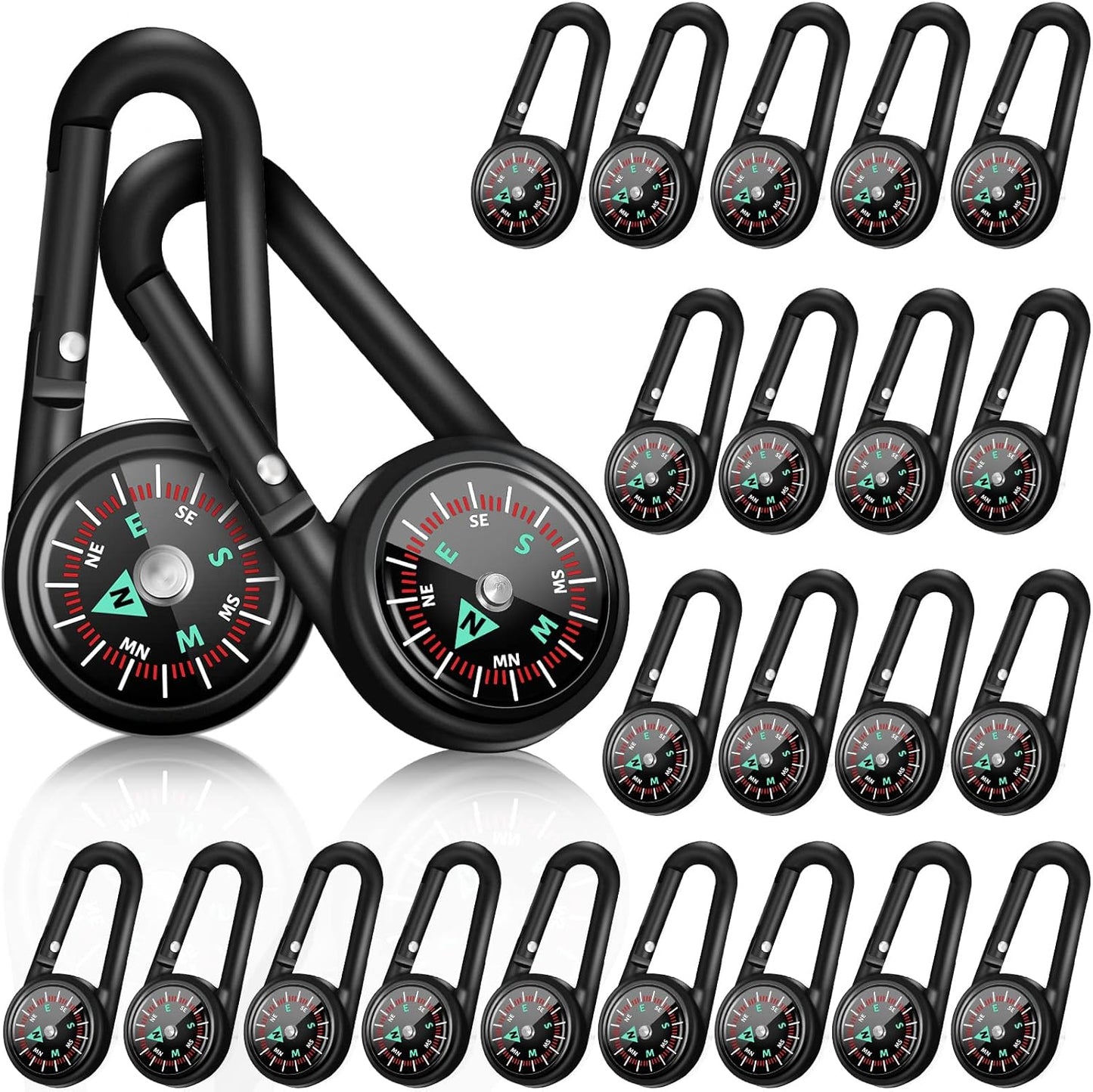 Kanayu Magnetic Compass Keychain: Navigate Anywhere!