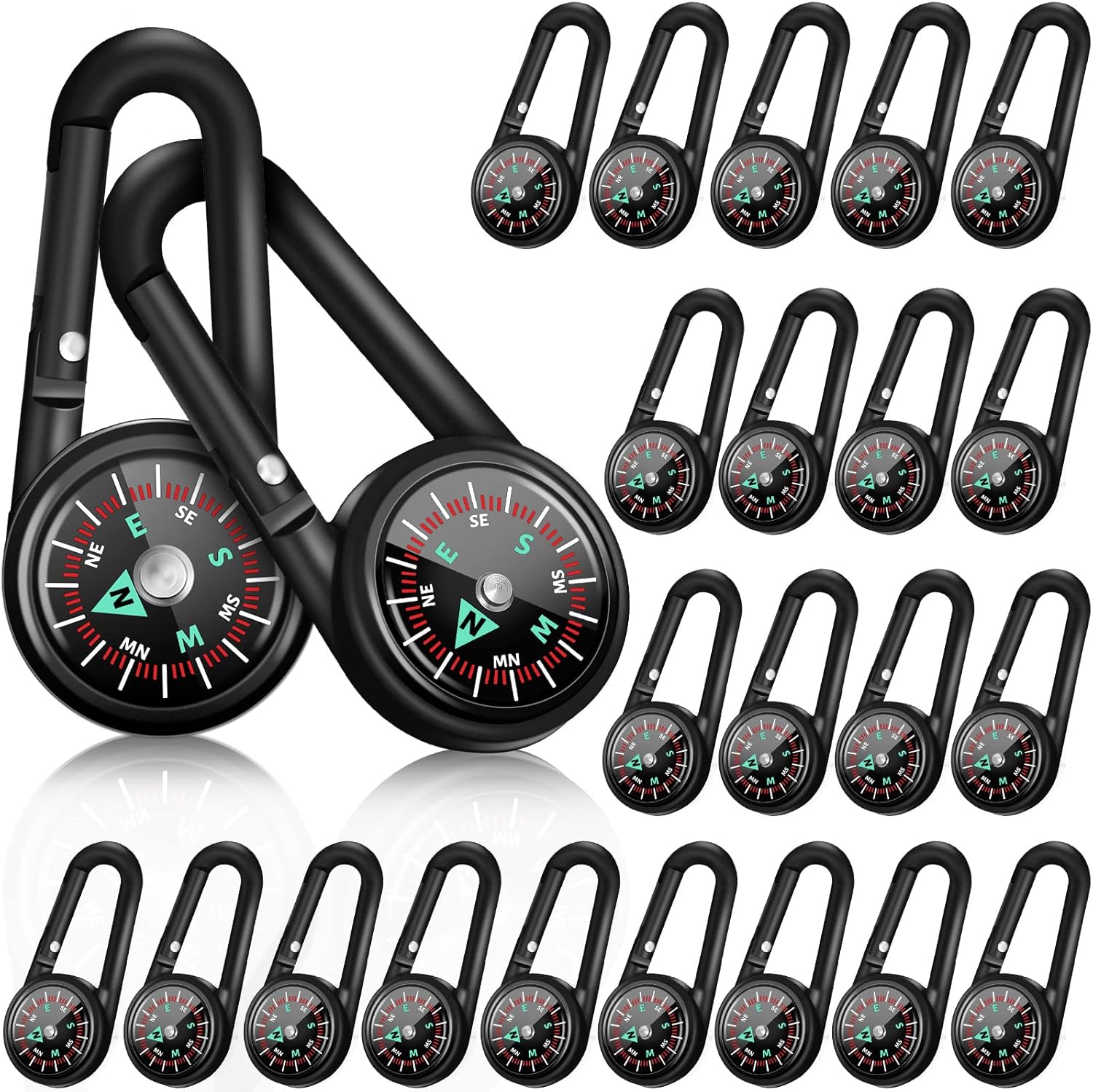 Kanayu Magnetic Compass Keychain: Navigate Anywhere!