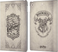Harry Potter Hufflepuff Parchment Leather iPad 10.2 Case - 360