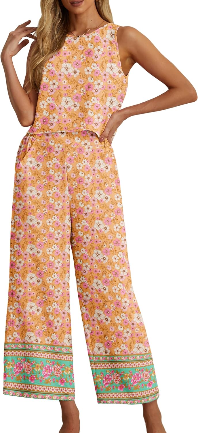IWOLLENCE Women's Summer 2 Piece Outfits Set for Every Occasion