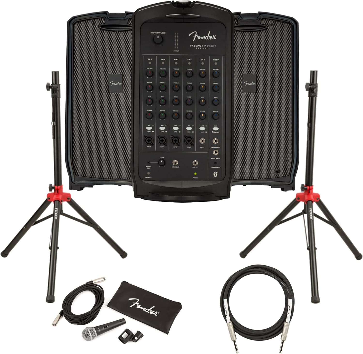 Fender Passport Event S2 Portable PA System with Accessories