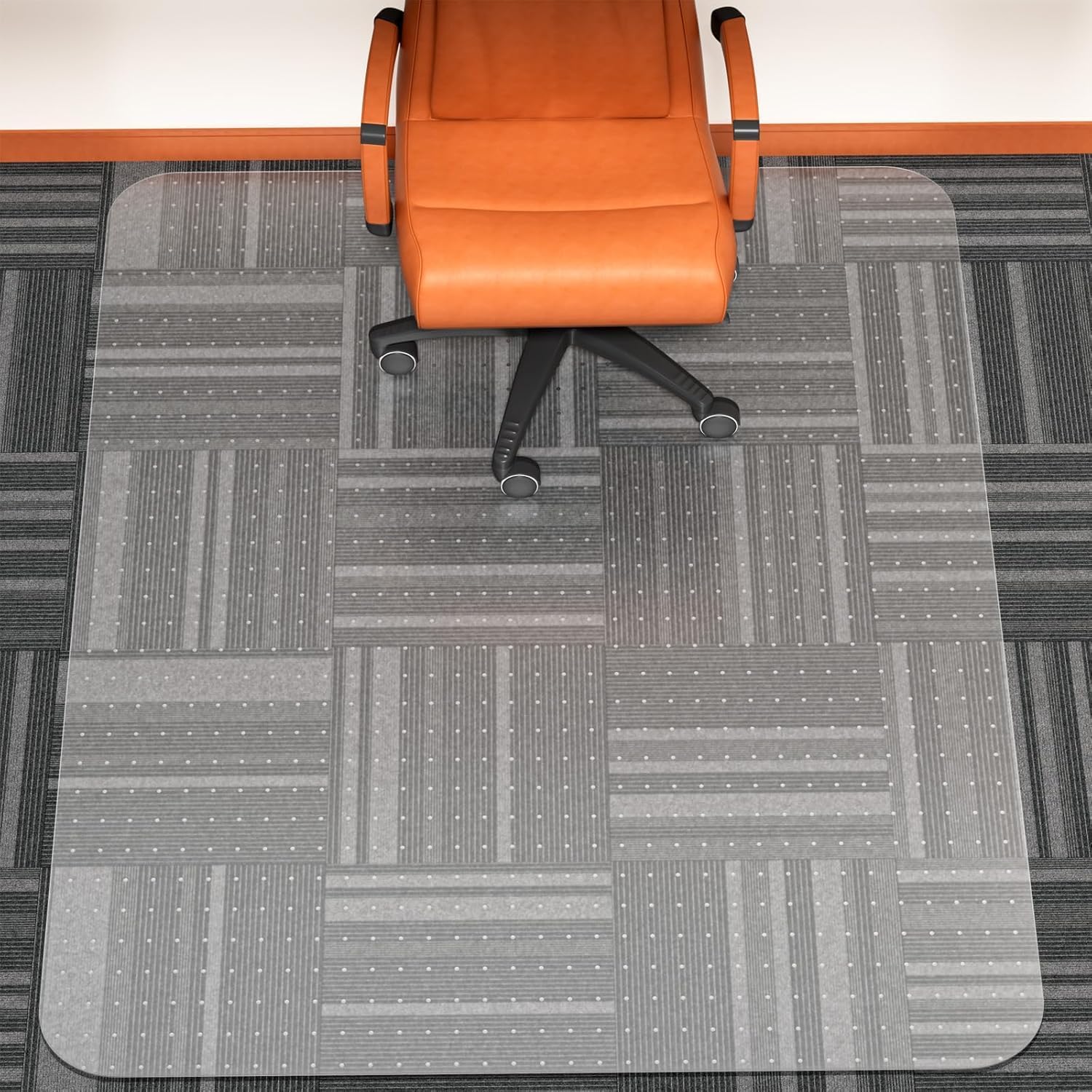 WASJOYE 48 x 60 Office Chair Mat for Carpet Protection