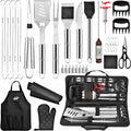 Complete Grill Set 40 Pc Barbecue Accessories - All-in-One Kit