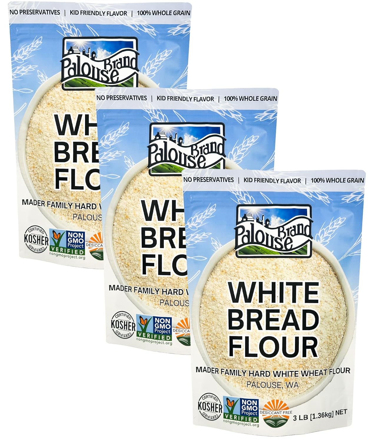 Palouse Brand Certified Glyphosate Residue Free Bread Flour Review