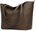 KALIDI Large Tote Bag for Women - Stylish Vegan Leather Work Bag