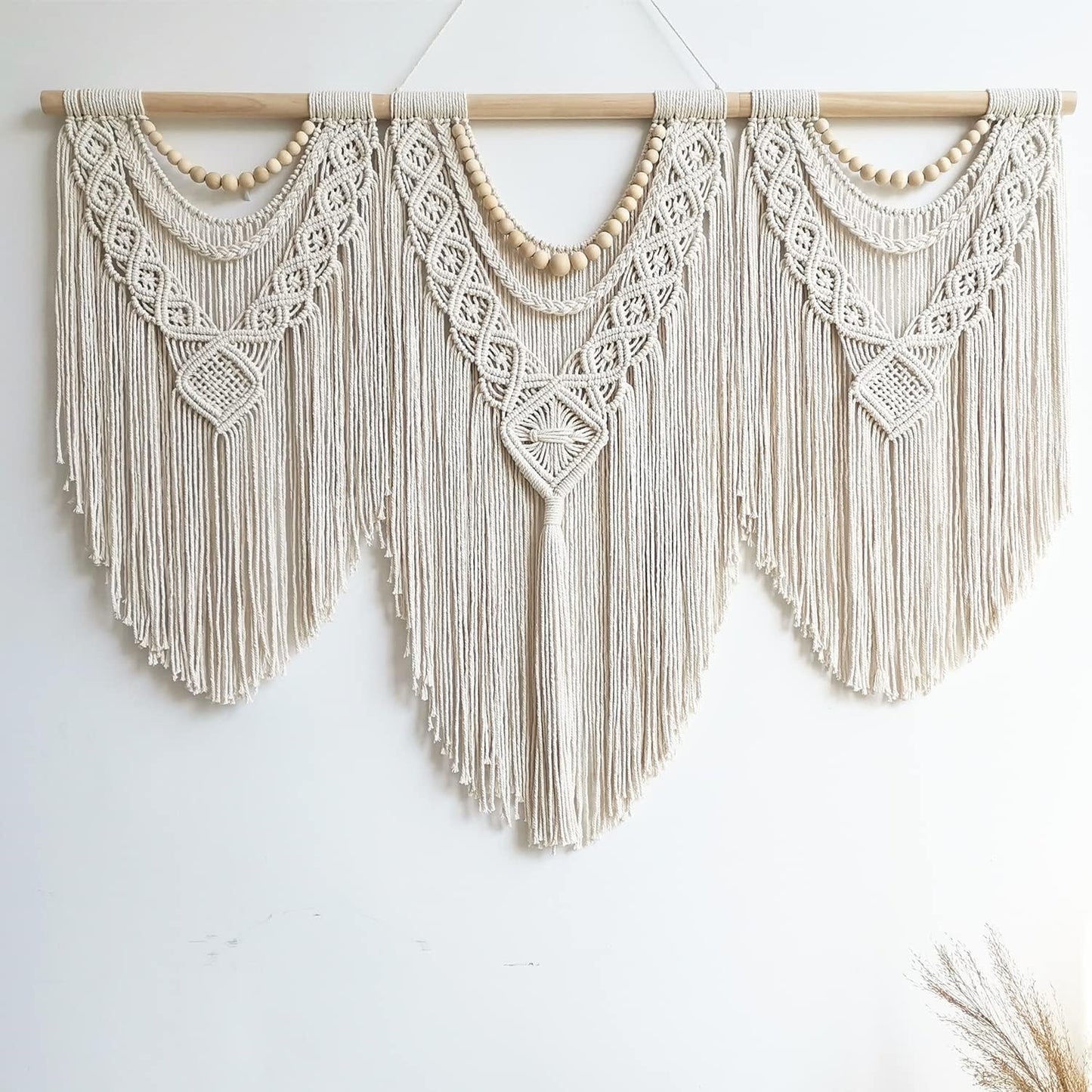 Large Macrame Wall Hanging - Chic Bohemian Tapestry Decor