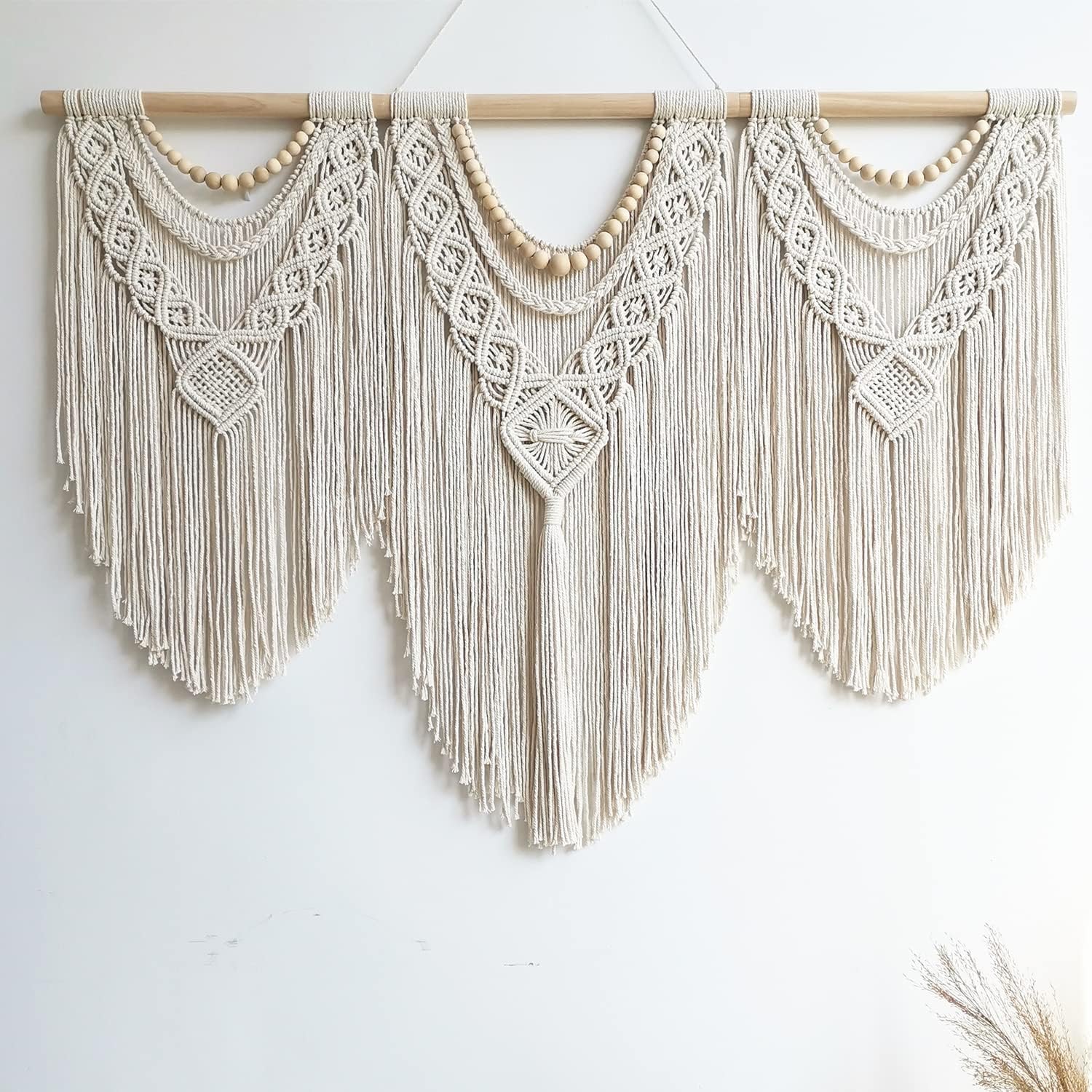 Large Macrame Wall Hanging - Chic Bohemian Tapestry Decor