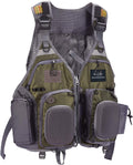 BASSDASH Adjustable Fishing Vest for Fly Bass Fishing Activities