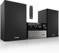 Philips Bluetooth Stereo System for Home - Compact Retro Sound