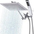 G-Promise All Metal 10 in Dual Square Shower Head Combo - Durable