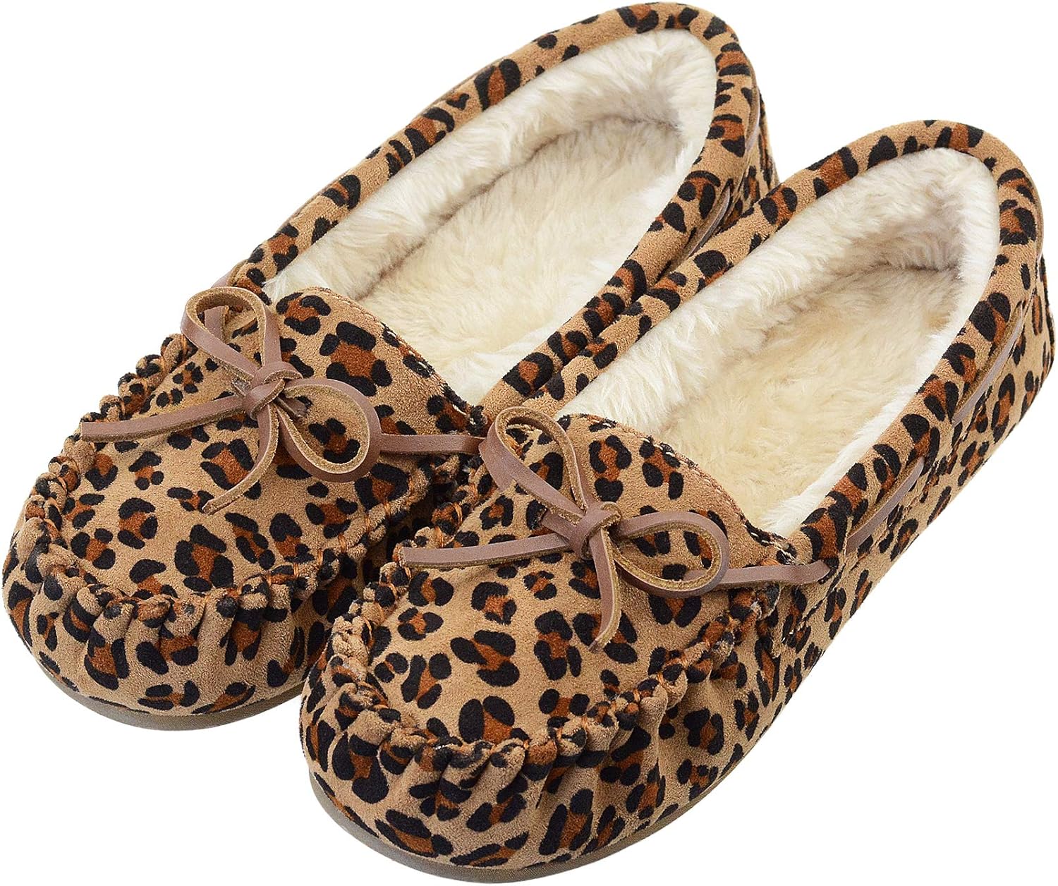 Vonaire Women's Moccasin Slippers for Cozy Indoor & Outdoor Use