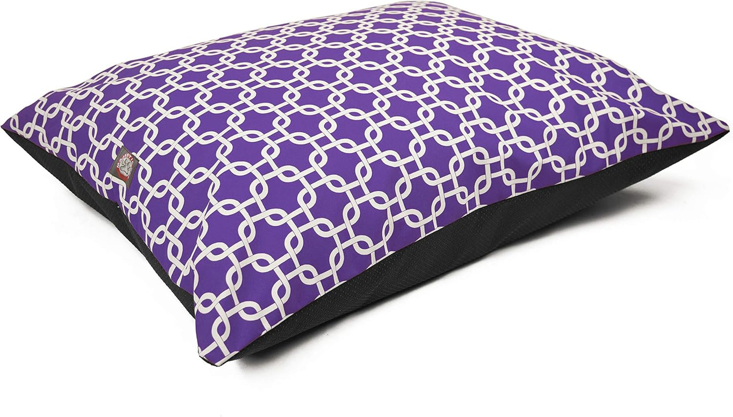Majestic Pet Large Rectangle Washable Non Slip Comfy Dog Bed