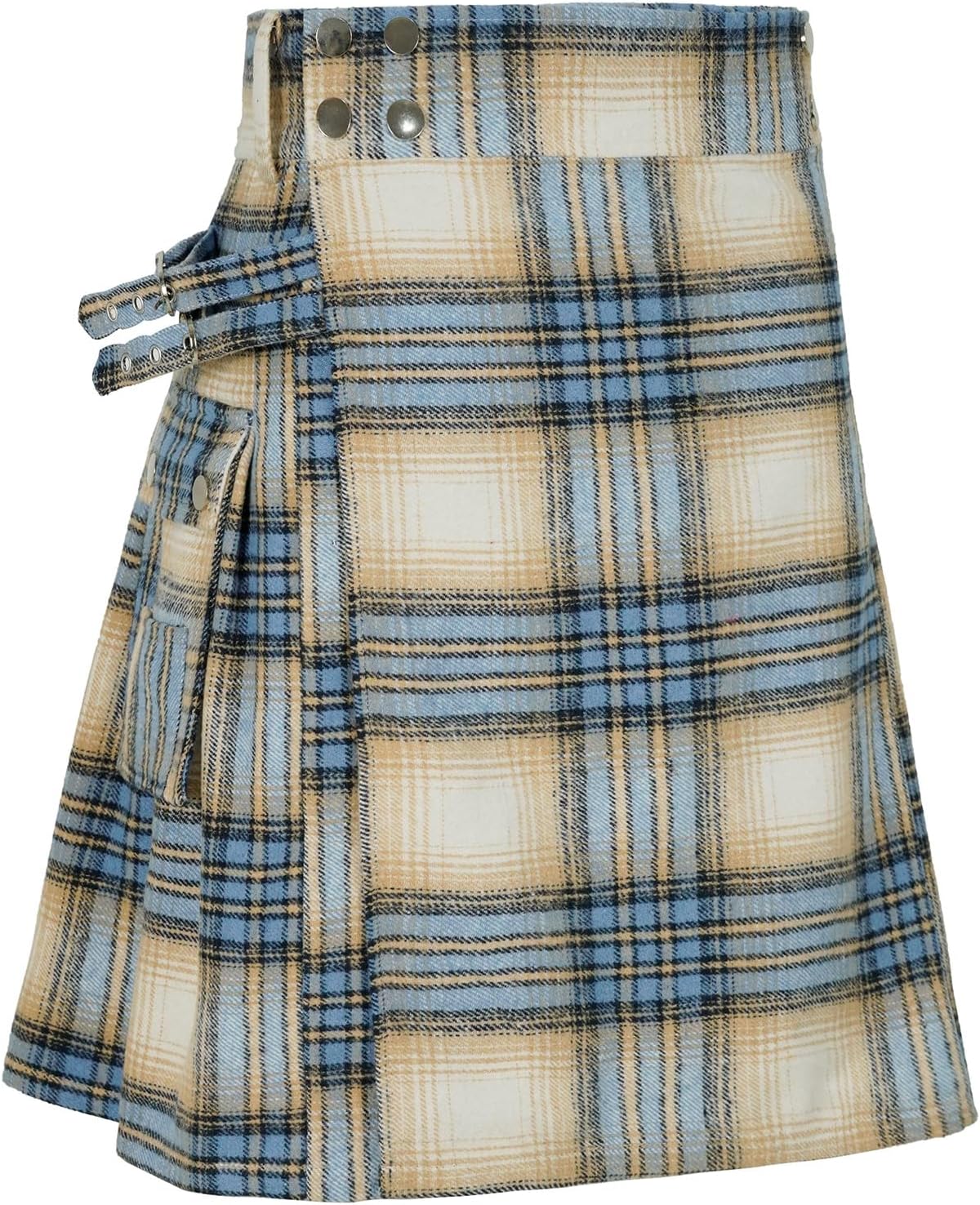 Traditional Highland Tartan Utility Kilt for Men - Usthirit
