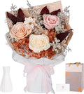 Preserved Bouquet of Flowers - Champagne Forever Roses for Her