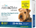 FirstAct Plus Flea Treatment for Dogs 23-44 lbs - 6 Monthly Doses