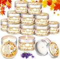 Lavender Scented Baby Shower Tealight Candles 24 Pack - Rustic Favor