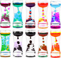 Liquid Motion Bubbler Timer 10-Pack - Calming Oil and Water Fidget