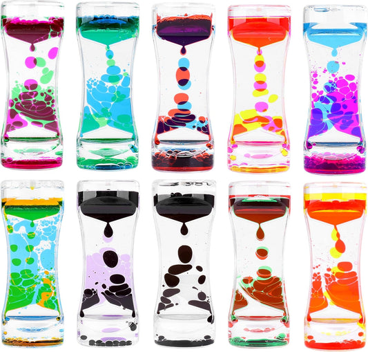 Oneshow Liquid Motion Bubbler Colorful Oil and Water Sensory Toy