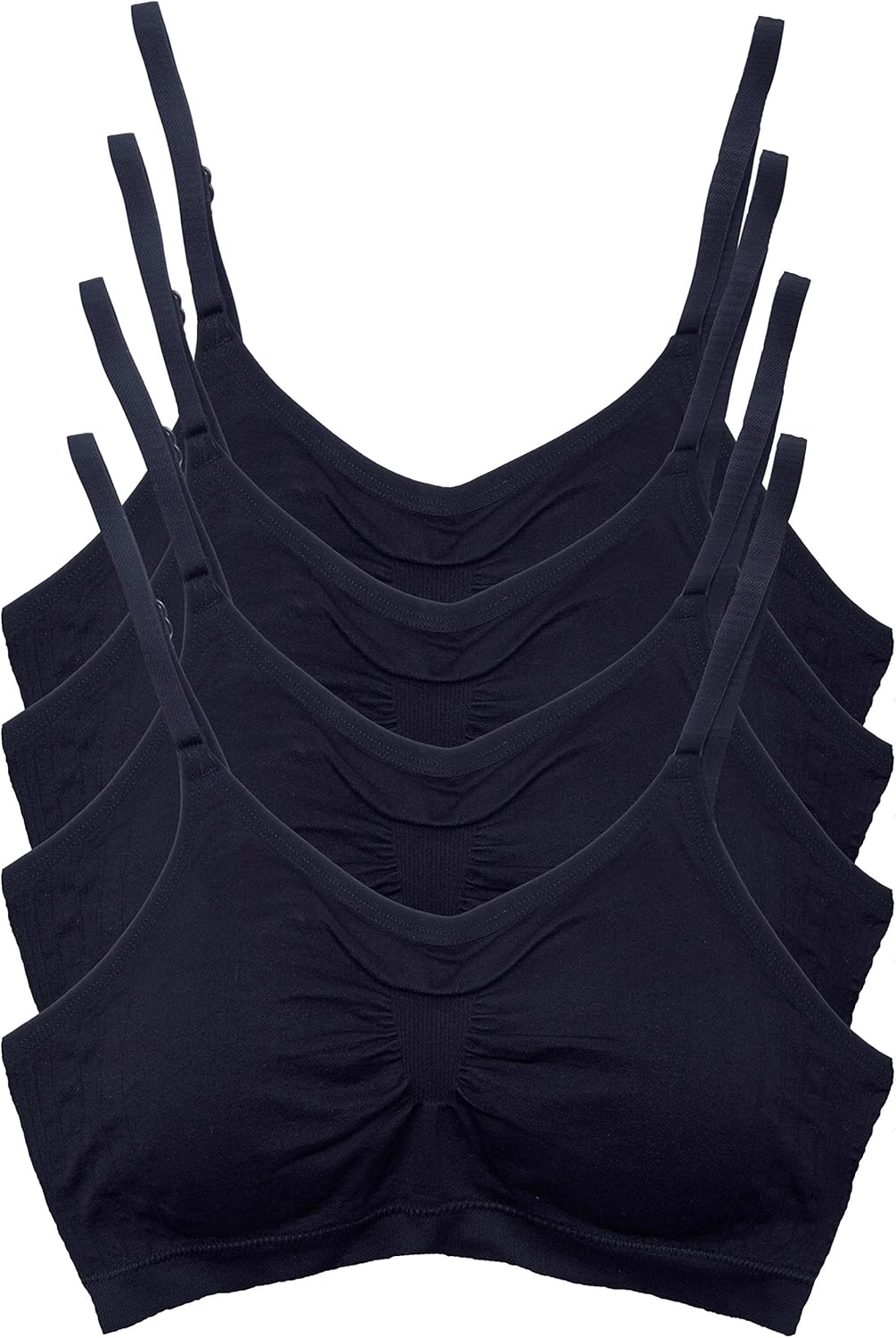 Kalon 4 Pack Womens Cami Bras for Ultimate Comfort and Style