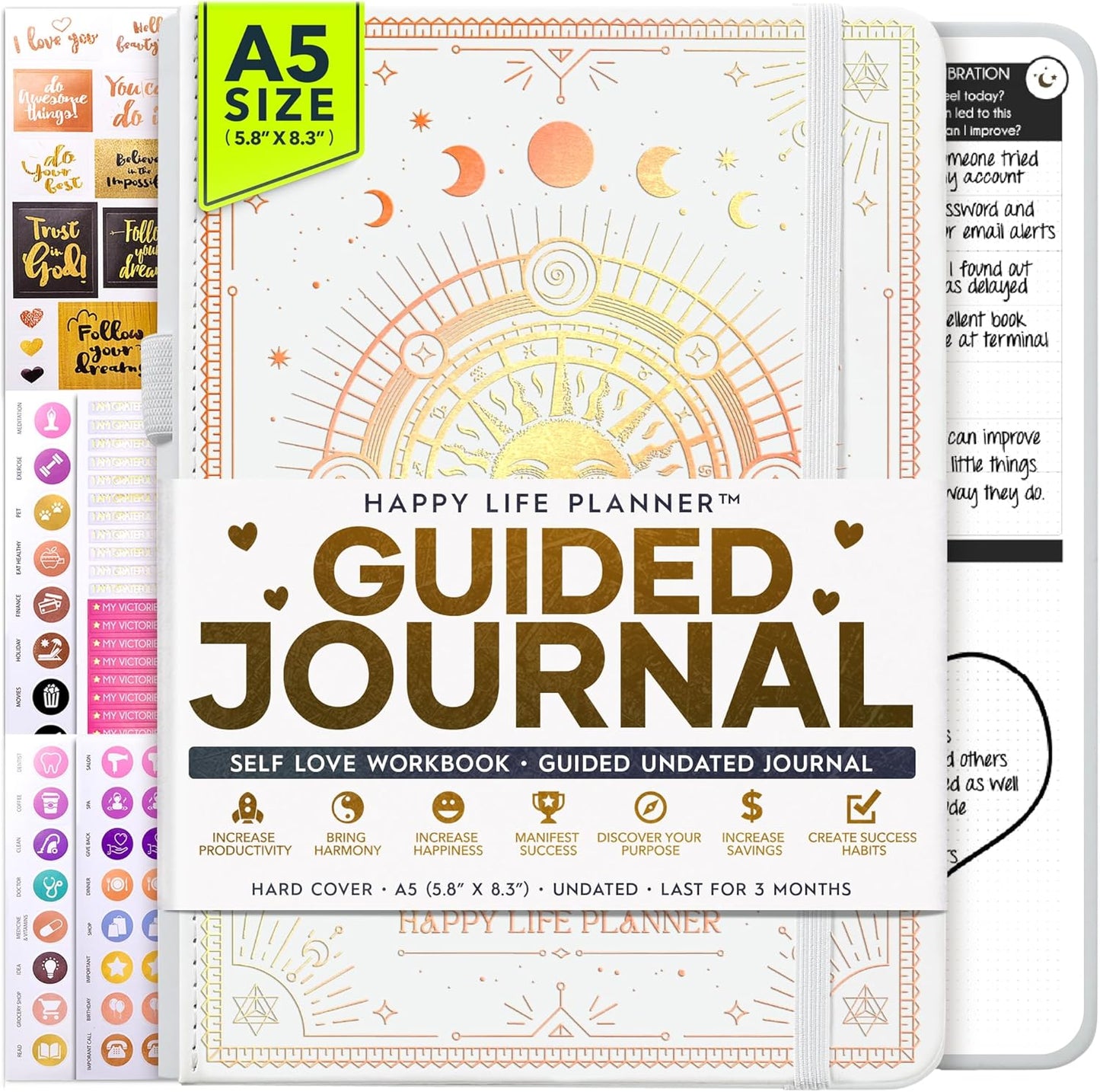 Guided Journal for Gratitude & Mental Health - 90-Day Planner