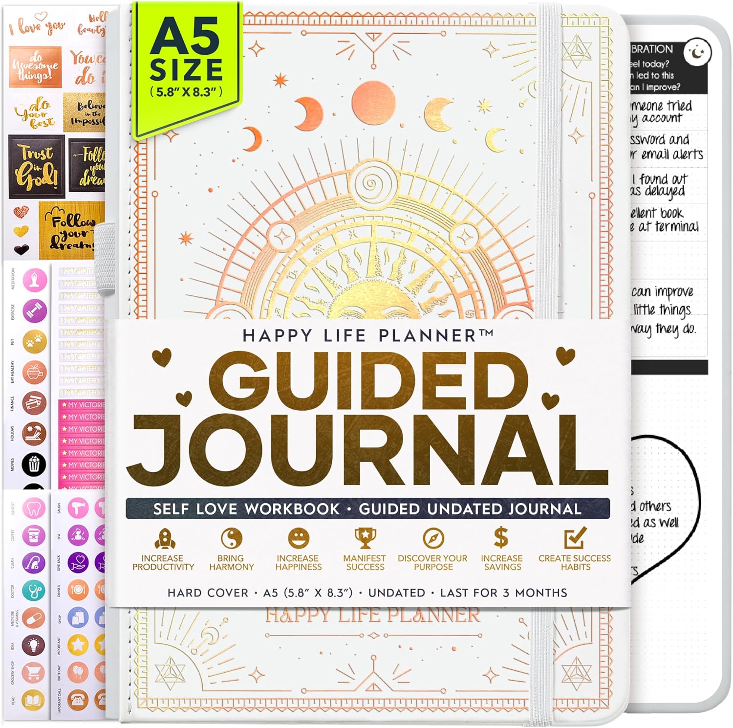 Guided Journal for Gratitude & Mental Health - 90-Day Planner