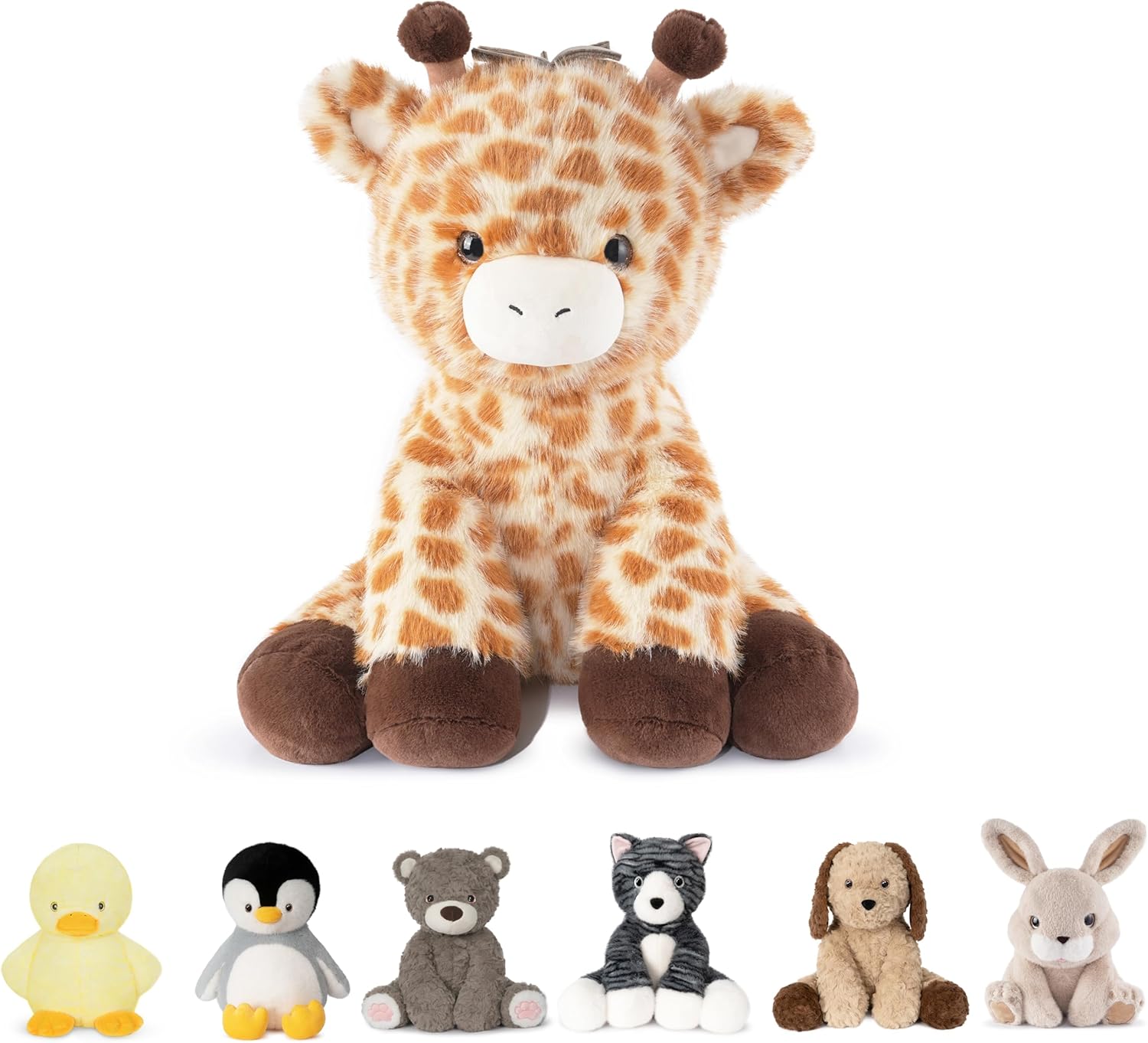 Niuniu Daddy 14in Giraffe Weighted Plush Stuffed Animal Gift