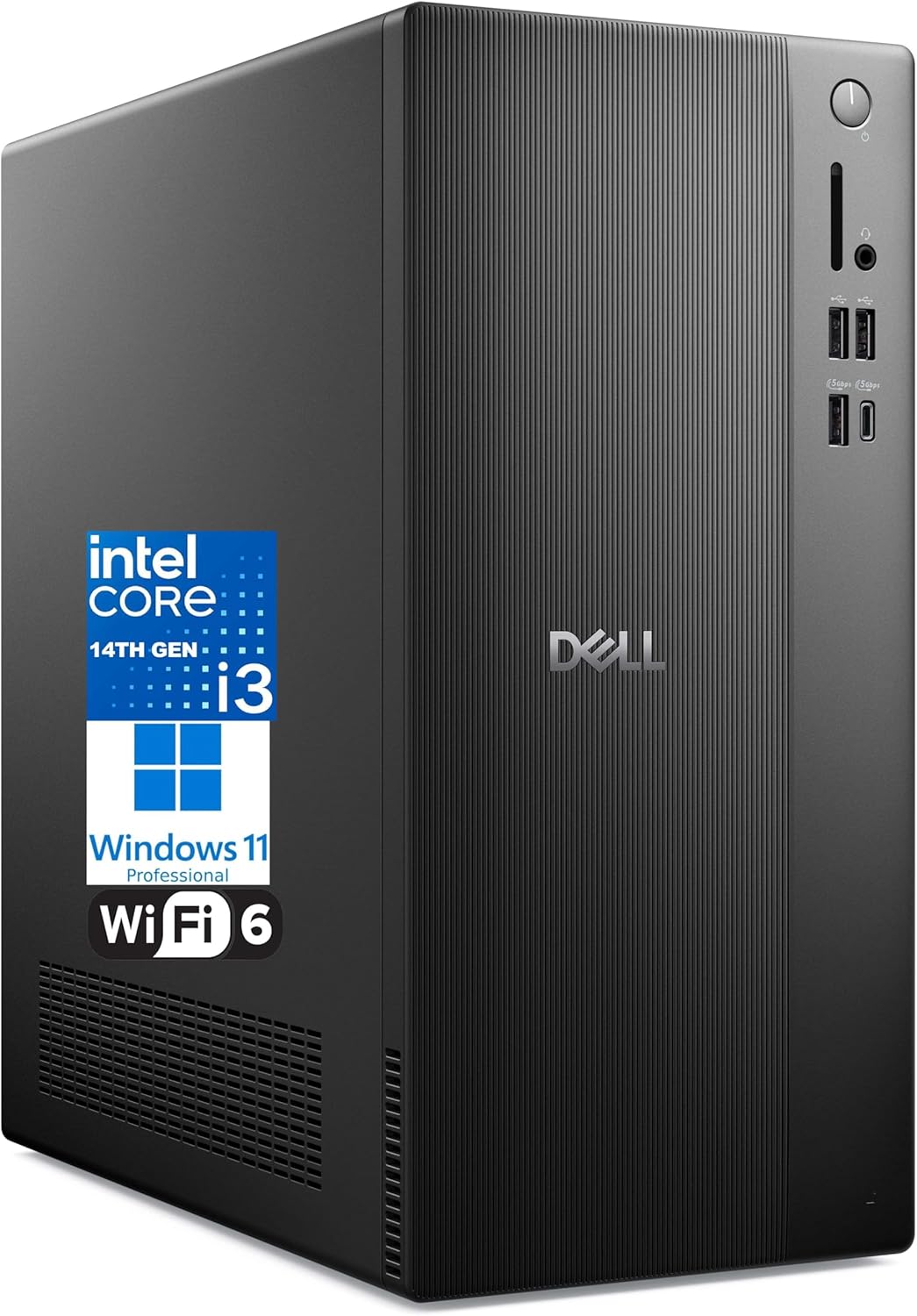 Dell Vostro Tower Desktop Computer with 14th Gen Intel i3-14100