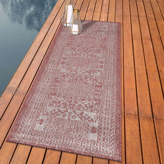 Keen Home Design Terrace Outdoor Runner Rug - Versatile 2x10 Rug