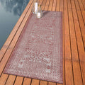 2 ft 2 in x 11 ft 10 in Terrace Outdoor Runner Rug - Washable Patio