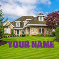 Custom 20 in Yard Letters - Personalized Name Signs, Waterproof