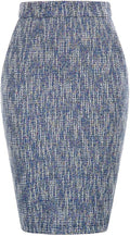 Kate Kasin Womens Knee Length Bodycon Pencil Skirt for Work