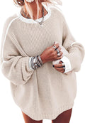 Oversized Batwing Knit Sweater for Women - Cozy Fall 2025 Women's