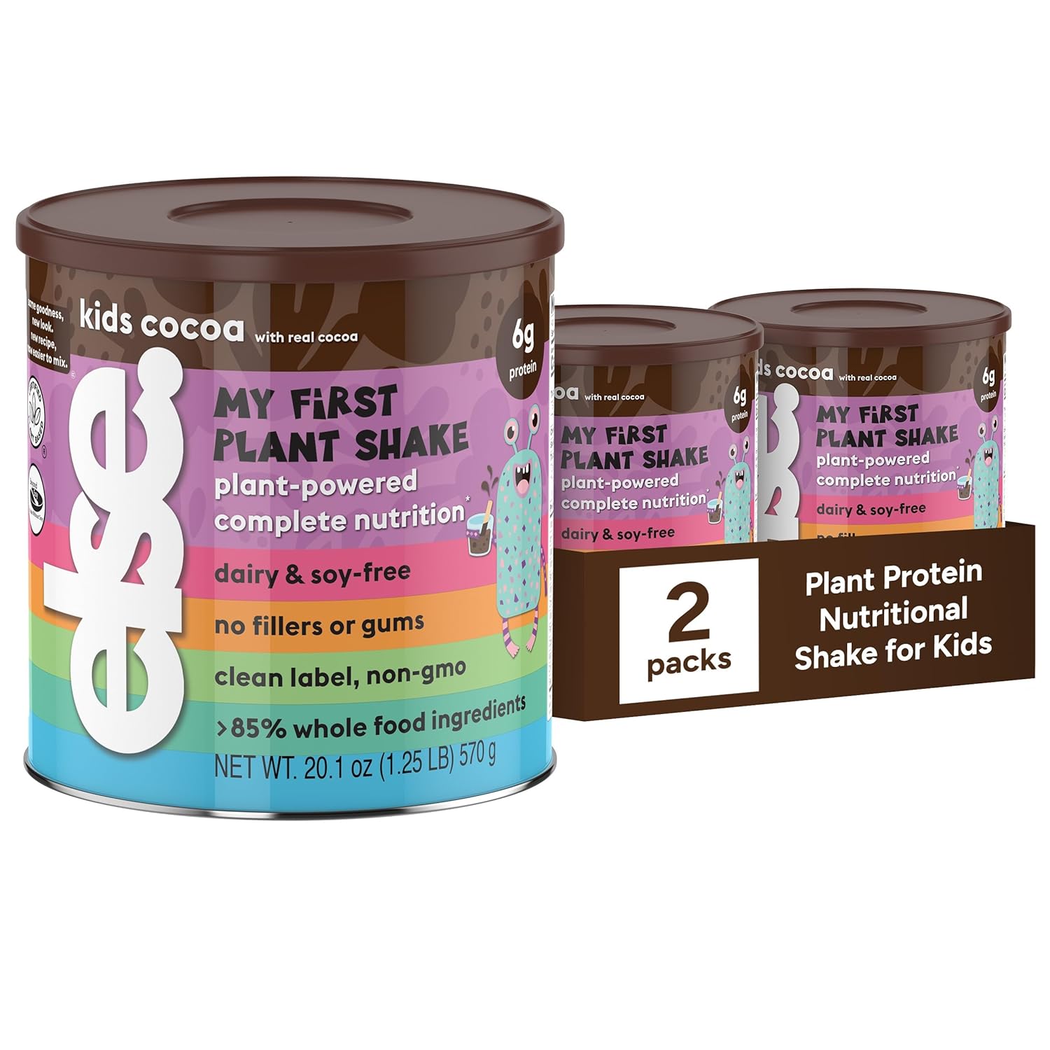 Plant-Based Kids Protein Shake Powder for Healthy Growth