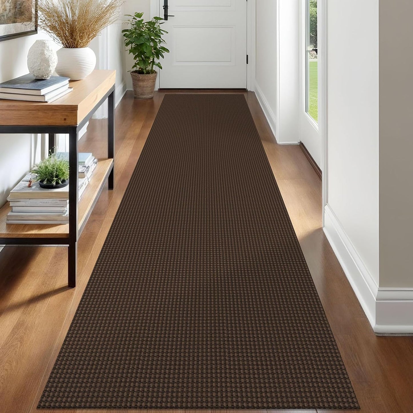 IOHOUZE Washable Runner Rug 2.6x12 for Hallway and Entryway