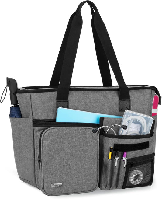 Trunab Nurse Tote Bag with Padded Laptop Sleeve for Work