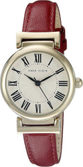 Anne Klein Womens Leather Strap Watch - Lightweight Classic Style