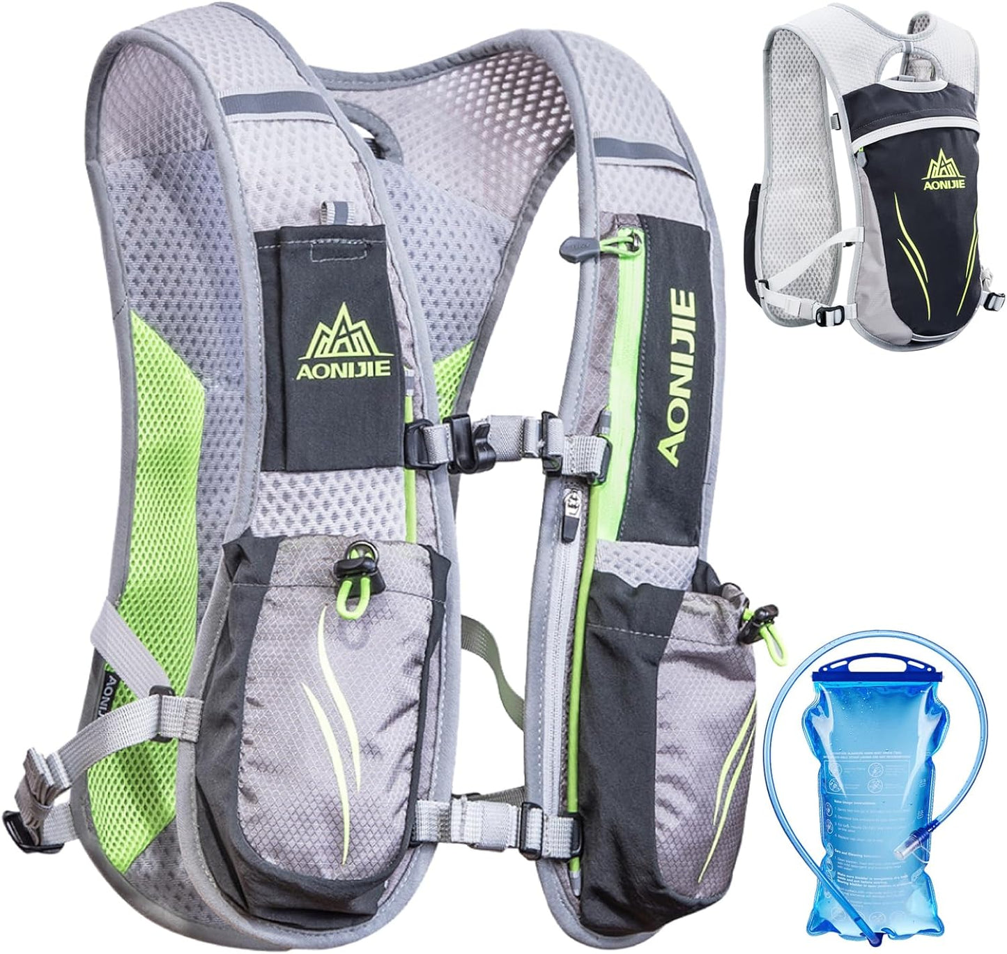 TRIWONDER Hydration Running Vest 5L Lightweight Water Pack