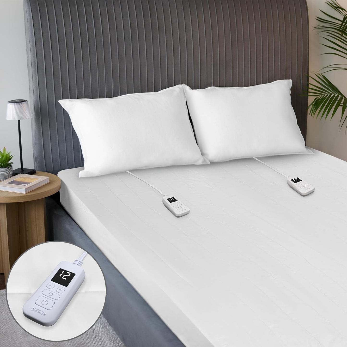 Sunbeam Electric Heated Mattress Pad King Size for Cozy Nights
