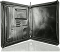 Leather Portfolio for Men Full Grain Leather Padfolio Folder