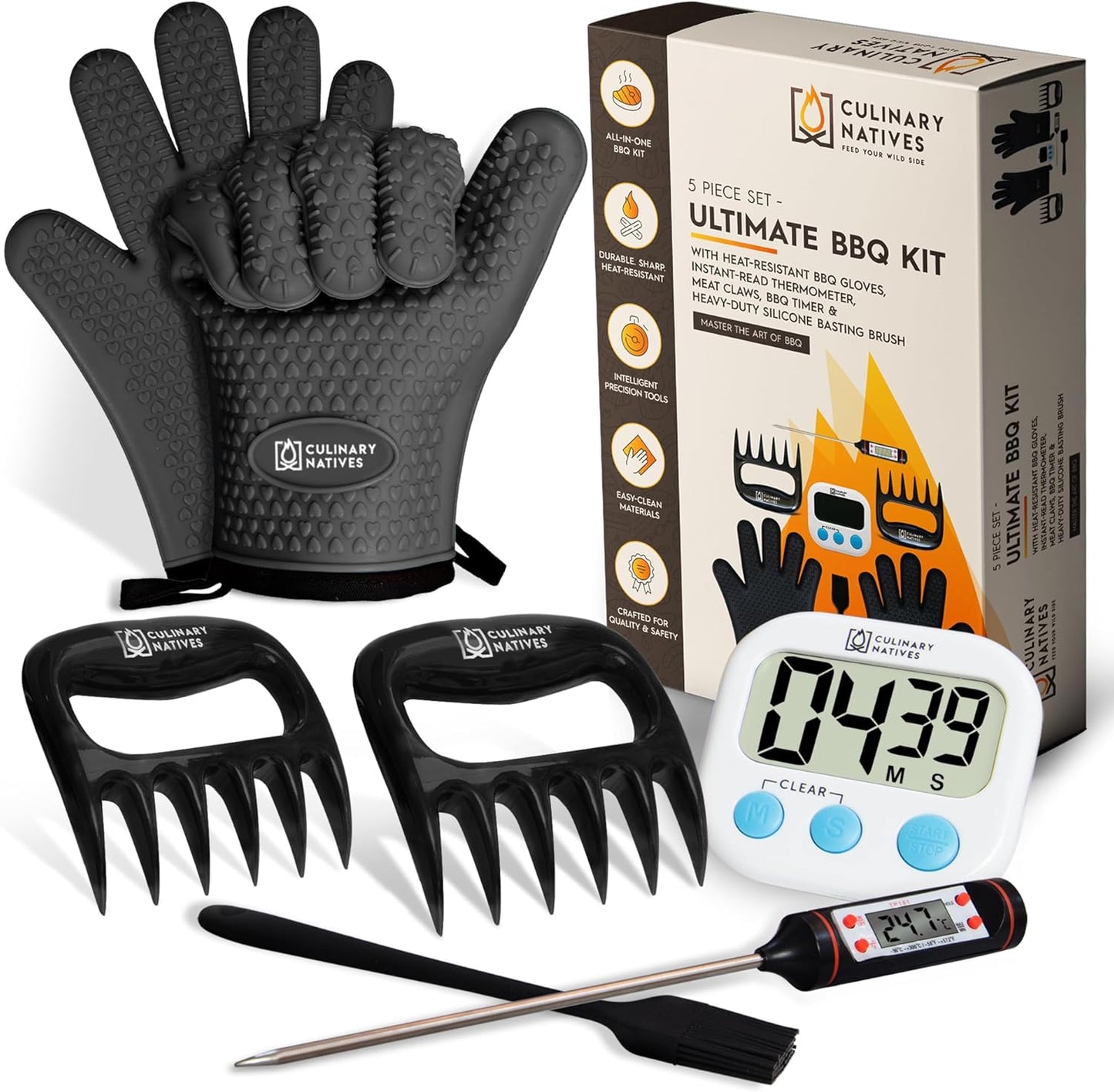 Meat Claws and Smoker Gloves for Perfect BBQ Experience