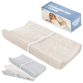 Jool Baby Soft Changing Pad + Washable Cover - Comfortable, Non-Slip